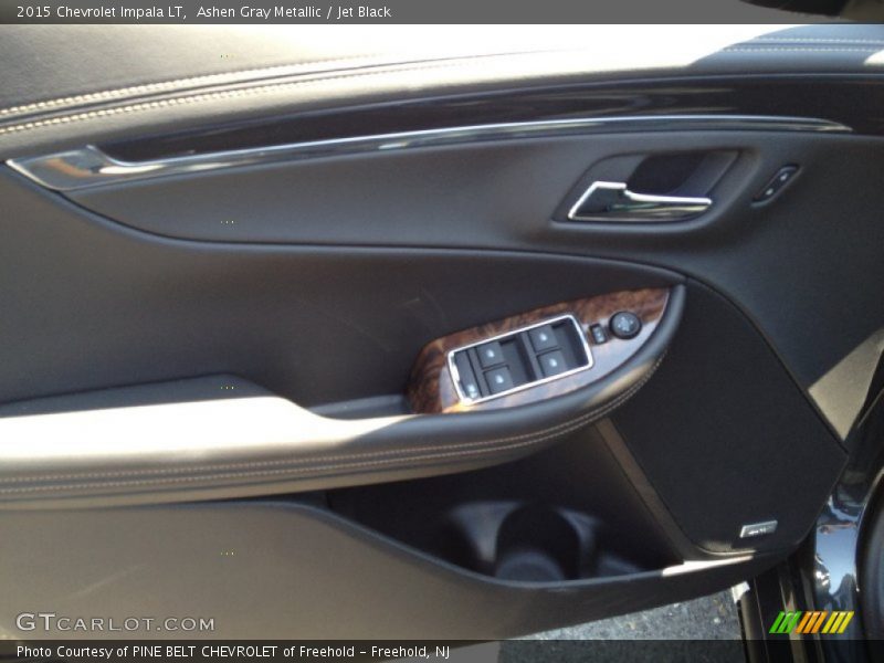 Ashen Gray Metallic / Jet Black 2015 Chevrolet Impala LT