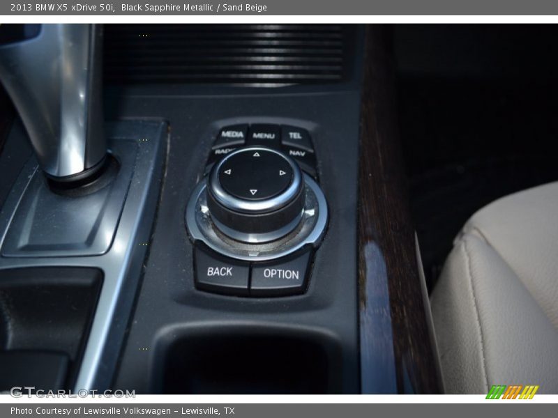 Black Sapphire Metallic / Sand Beige 2013 BMW X5 xDrive 50i