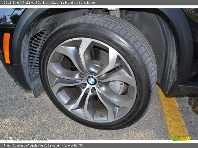 Black Sapphire Metallic / Sand Beige 2013 BMW X5 xDrive 50i