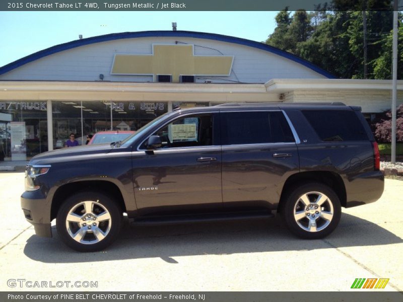 Tungsten Metallic / Jet Black 2015 Chevrolet Tahoe LT 4WD