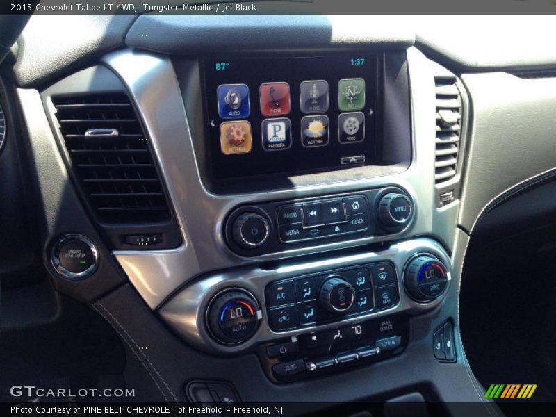 Tungsten Metallic / Jet Black 2015 Chevrolet Tahoe LT 4WD