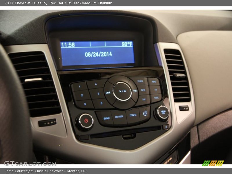 Controls of 2014 Cruze LS