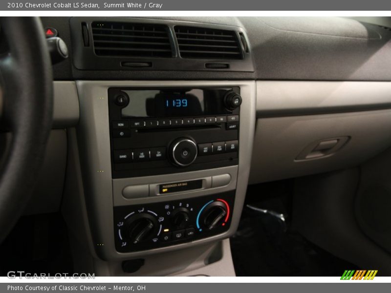 Summit White / Gray 2010 Chevrolet Cobalt LS Sedan