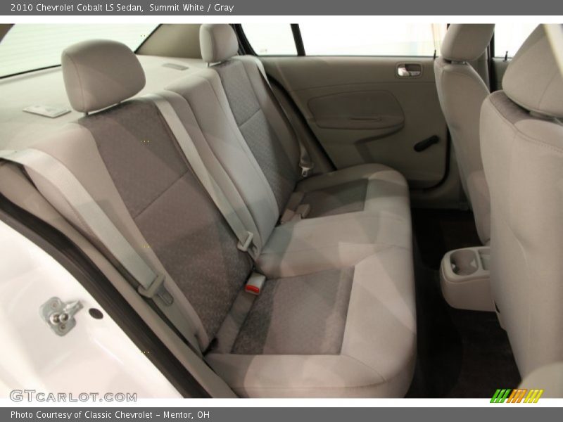 Summit White / Gray 2010 Chevrolet Cobalt LS Sedan