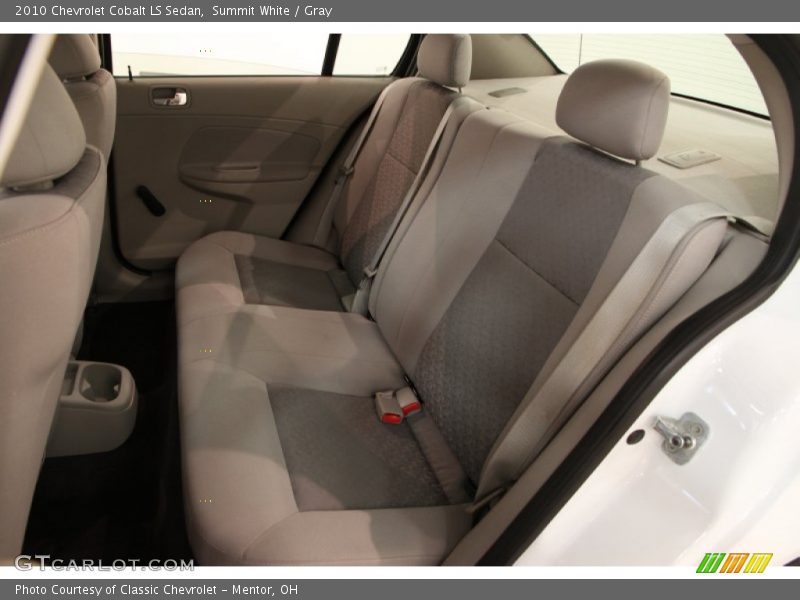 Summit White / Gray 2010 Chevrolet Cobalt LS Sedan