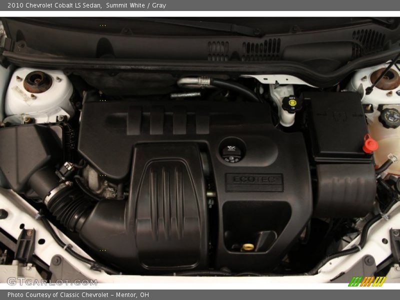 Summit White / Gray 2010 Chevrolet Cobalt LS Sedan