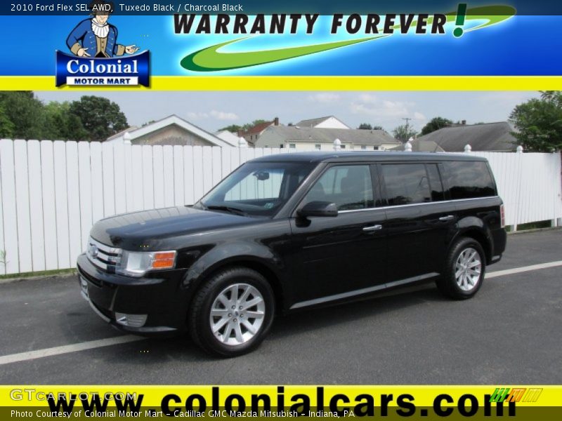 Tuxedo Black / Charcoal Black 2010 Ford Flex SEL AWD