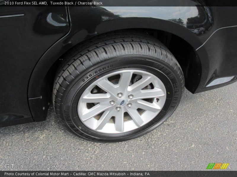 Tuxedo Black / Charcoal Black 2010 Ford Flex SEL AWD