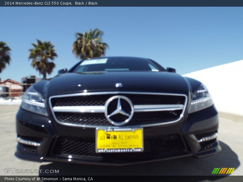 Black / Black 2014 Mercedes-Benz CLS 550 Coupe