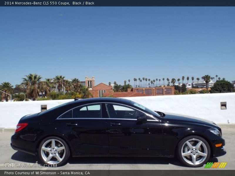 Black / Black 2014 Mercedes-Benz CLS 550 Coupe
