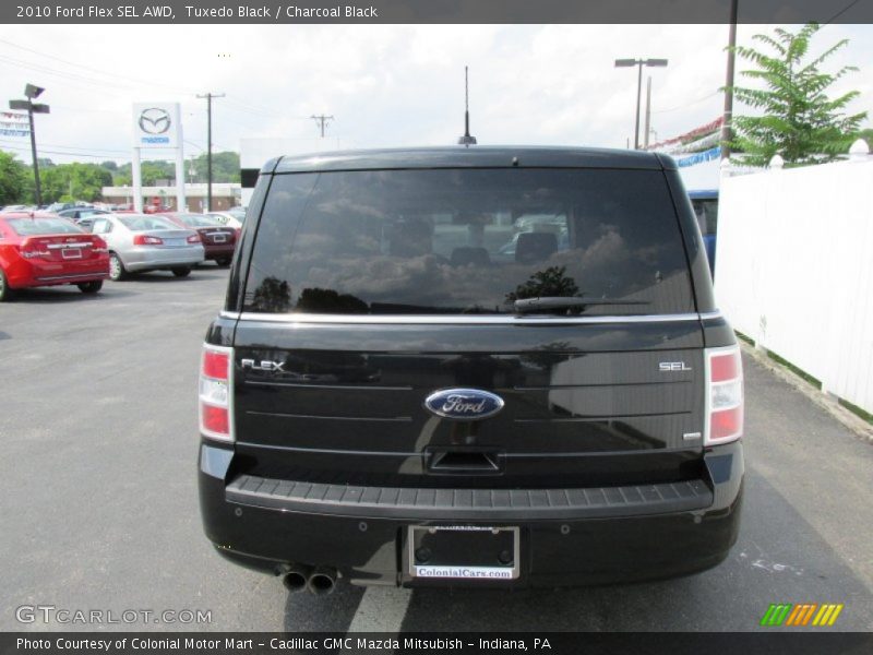 Tuxedo Black / Charcoal Black 2010 Ford Flex SEL AWD