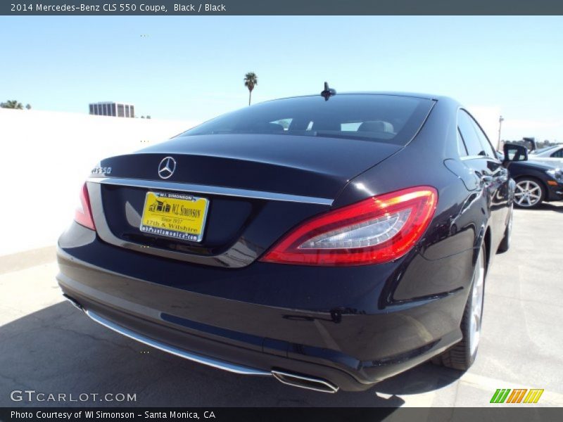 Black / Black 2014 Mercedes-Benz CLS 550 Coupe