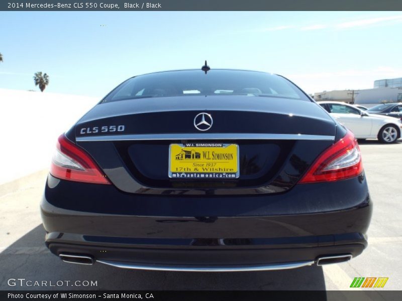 Black / Black 2014 Mercedes-Benz CLS 550 Coupe