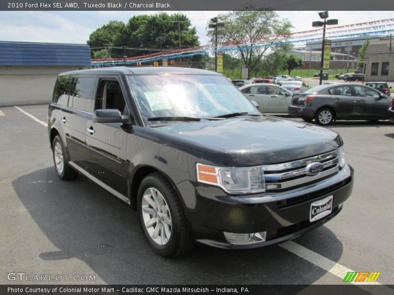Tuxedo Black / Charcoal Black 2010 Ford Flex SEL AWD