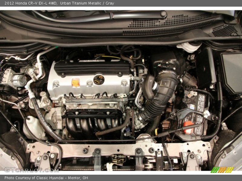  2012 CR-V EX-L 4WD Engine - 2.4 Liter DOHC 16-Valve i-VTEC 4 Cylinder