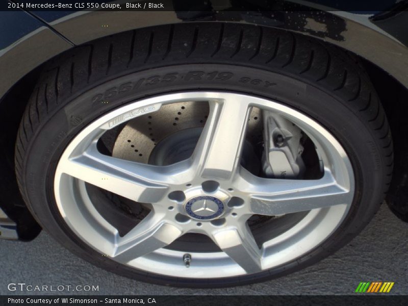 Black / Black 2014 Mercedes-Benz CLS 550 Coupe