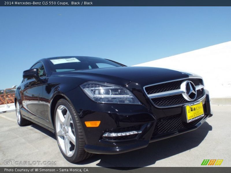Black / Black 2014 Mercedes-Benz CLS 550 Coupe