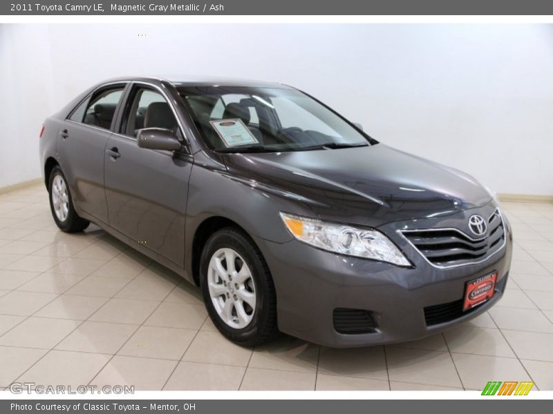 Magnetic Gray Metallic / Ash 2011 Toyota Camry LE