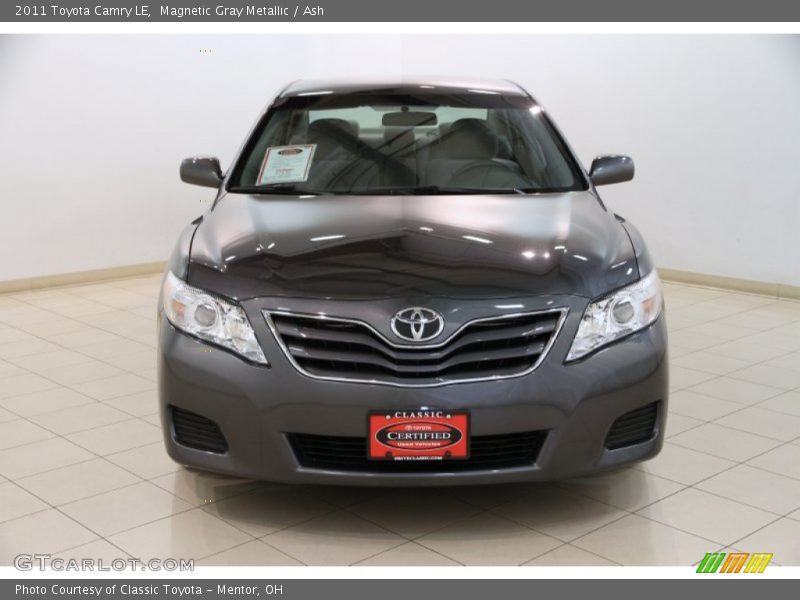 Magnetic Gray Metallic / Ash 2011 Toyota Camry LE