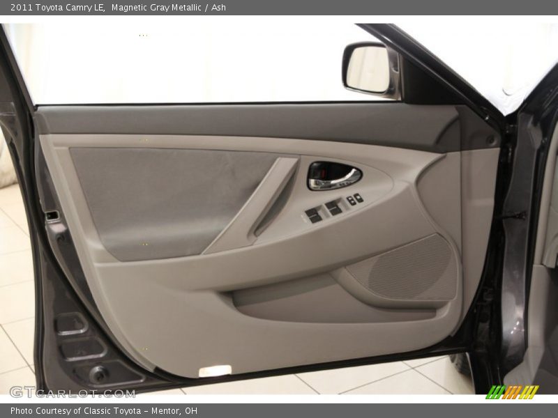 Magnetic Gray Metallic / Ash 2011 Toyota Camry LE
