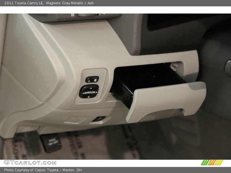 Magnetic Gray Metallic / Ash 2011 Toyota Camry LE