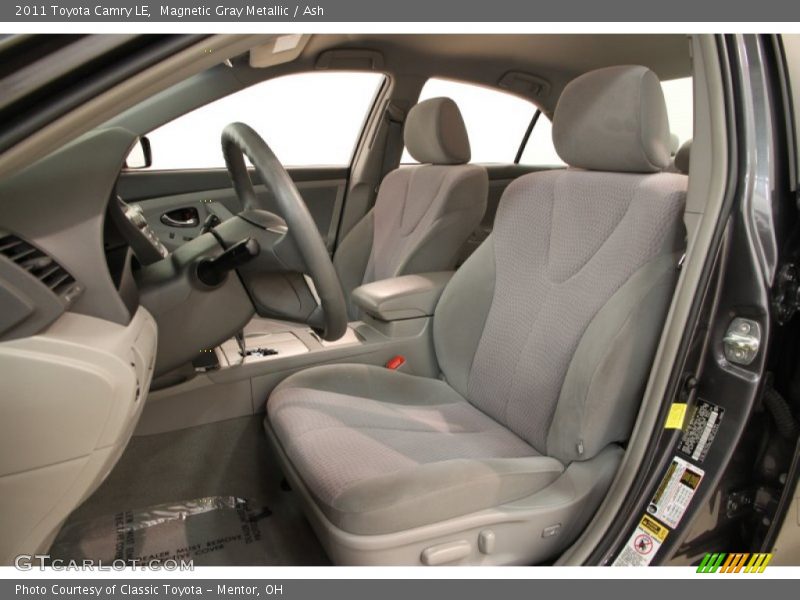 Magnetic Gray Metallic / Ash 2011 Toyota Camry LE
