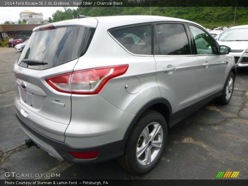 Ingot Silver / Charcoal Black 2014 Ford Escape SE 2.0L EcoBoost