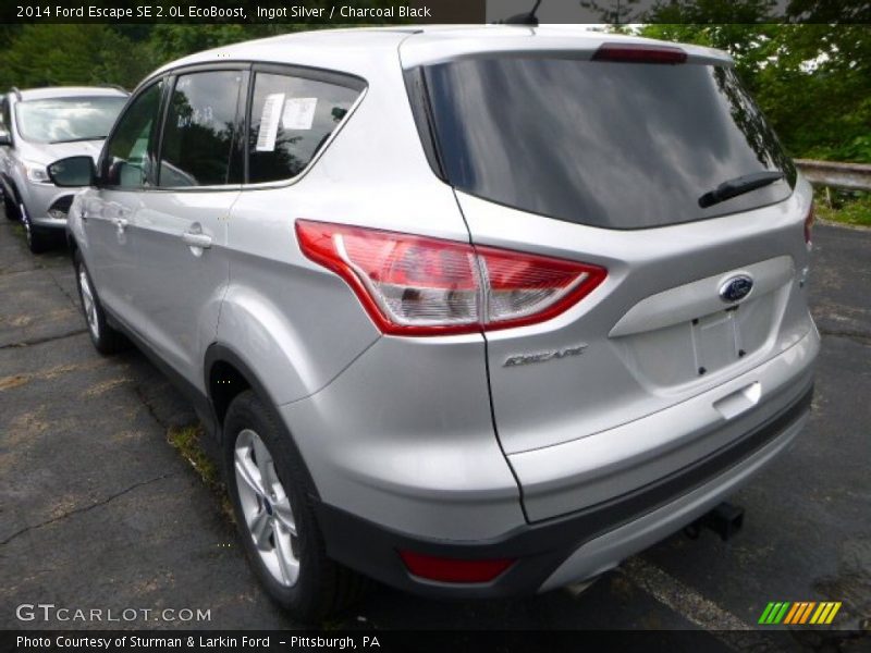Ingot Silver / Charcoal Black 2014 Ford Escape SE 2.0L EcoBoost