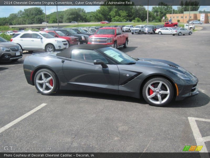  2014 Corvette Stingray Convertible Cyber Gray Metallic