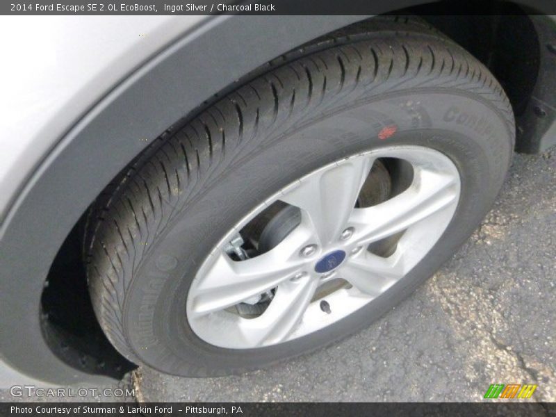 Ingot Silver / Charcoal Black 2014 Ford Escape SE 2.0L EcoBoost