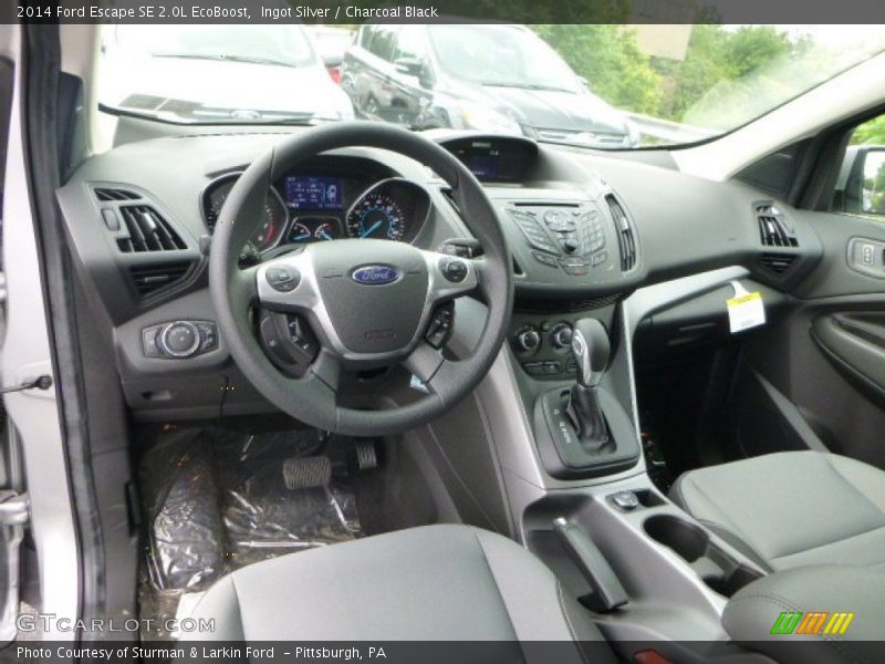 2014 Escape SE 2.0L EcoBoost Charcoal Black Interior