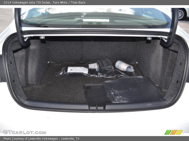 Pure White / Titan Black 2014 Volkswagen Jetta TDI Sedan