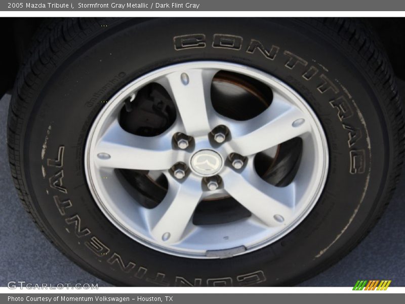 Stormfront Gray Metallic / Dark Flint Gray 2005 Mazda Tribute i
