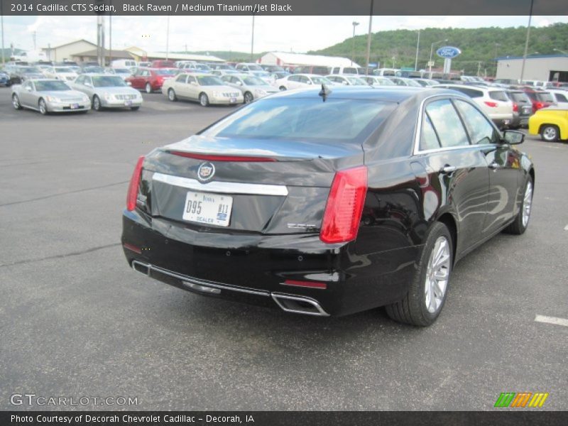 Black Raven / Medium Titanium/Jet Black 2014 Cadillac CTS Sedan