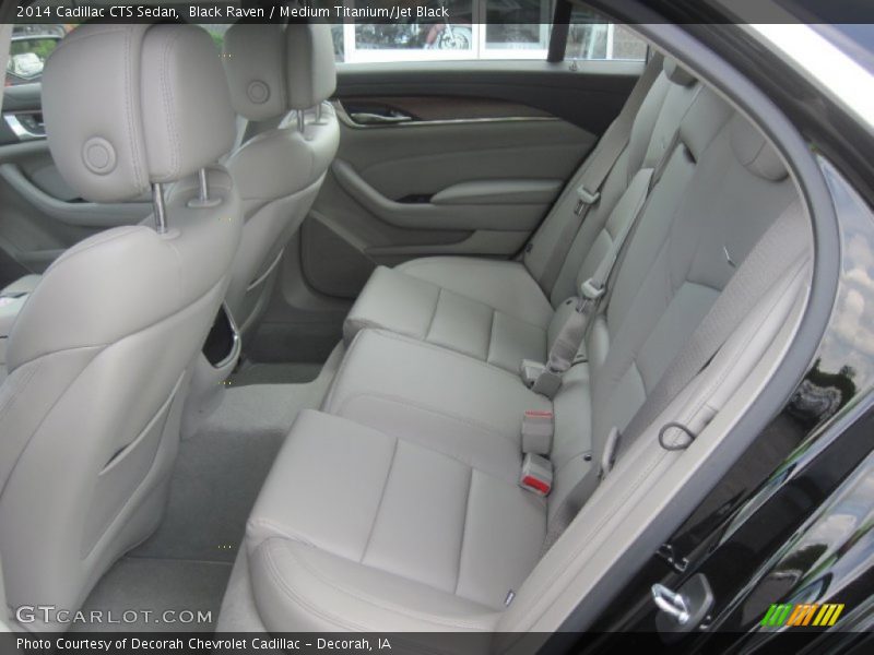 Black Raven / Medium Titanium/Jet Black 2014 Cadillac CTS Sedan
