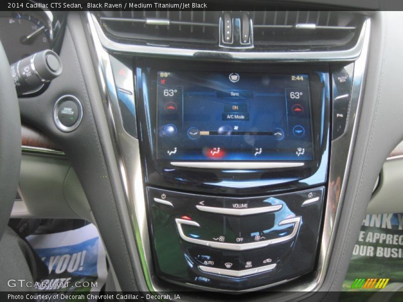 Black Raven / Medium Titanium/Jet Black 2014 Cadillac CTS Sedan