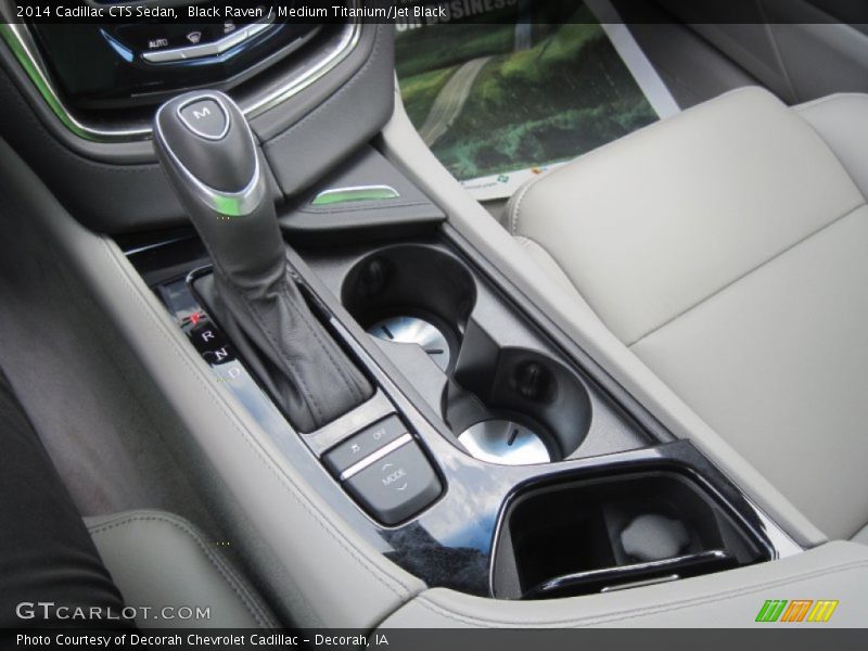 Black Raven / Medium Titanium/Jet Black 2014 Cadillac CTS Sedan