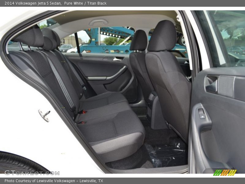 Pure White / Titan Black 2014 Volkswagen Jetta S Sedan