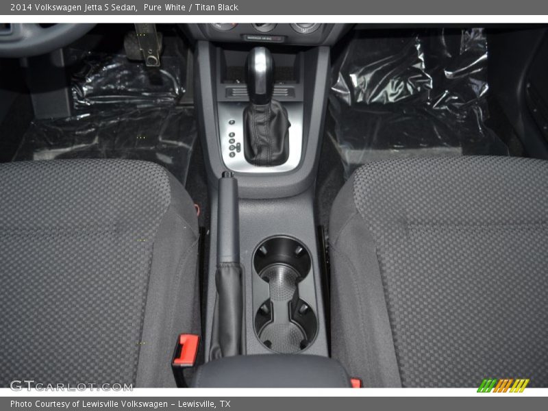 Pure White / Titan Black 2014 Volkswagen Jetta S Sedan