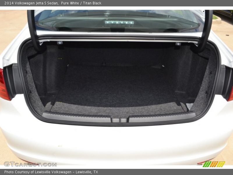 Pure White / Titan Black 2014 Volkswagen Jetta S Sedan