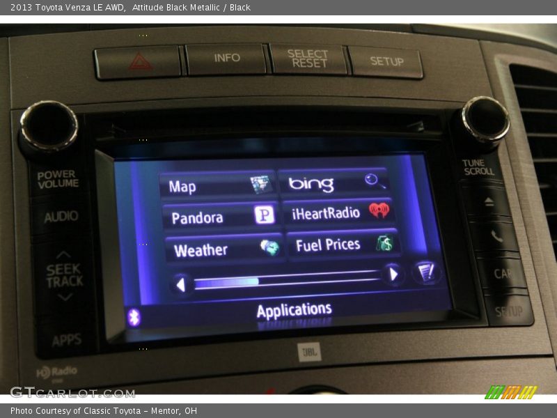 Attitude Black Metallic / Black 2013 Toyota Venza LE AWD