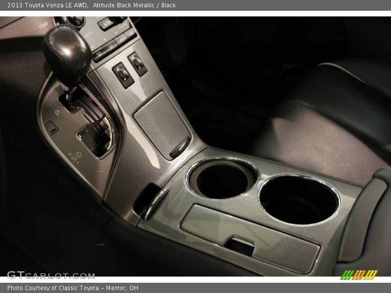 Attitude Black Metallic / Black 2013 Toyota Venza LE AWD
