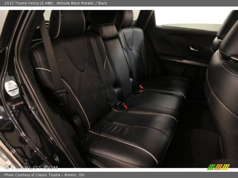 Attitude Black Metallic / Black 2013 Toyota Venza LE AWD
