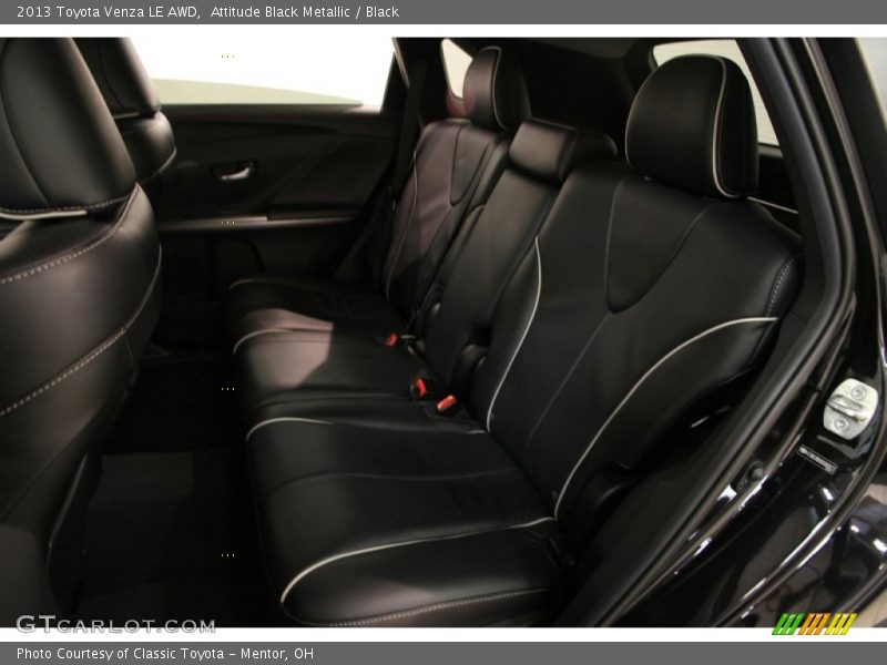 Attitude Black Metallic / Black 2013 Toyota Venza LE AWD