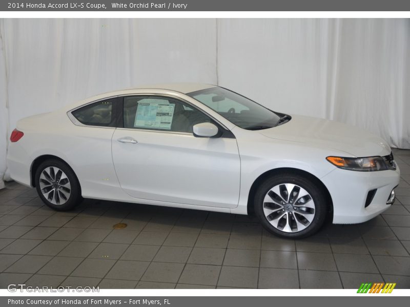  2014 Accord LX-S Coupe White Orchid Pearl