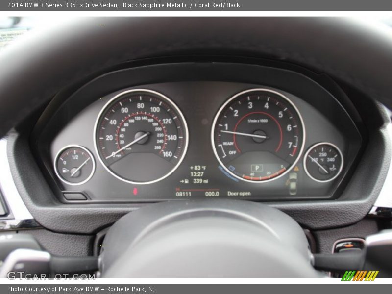  2014 3 Series 335i xDrive Sedan 335i xDrive Sedan Gauges