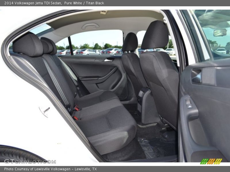 Pure White / Titan Black 2014 Volkswagen Jetta TDI Sedan