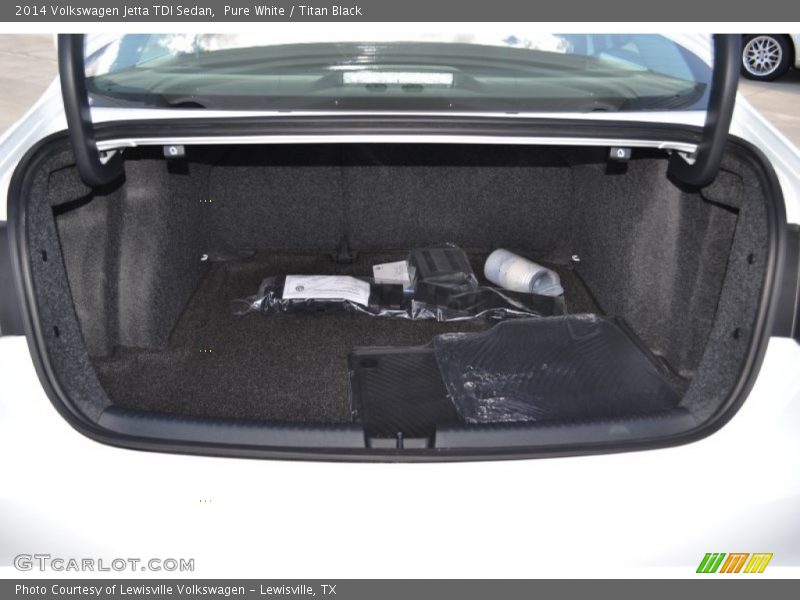 Pure White / Titan Black 2014 Volkswagen Jetta TDI Sedan