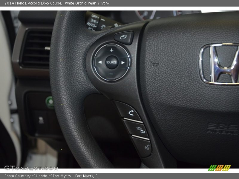 Controls of 2014 Accord LX-S Coupe
