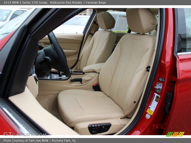 Front Seat of 2014 3 Series 328i Sedan